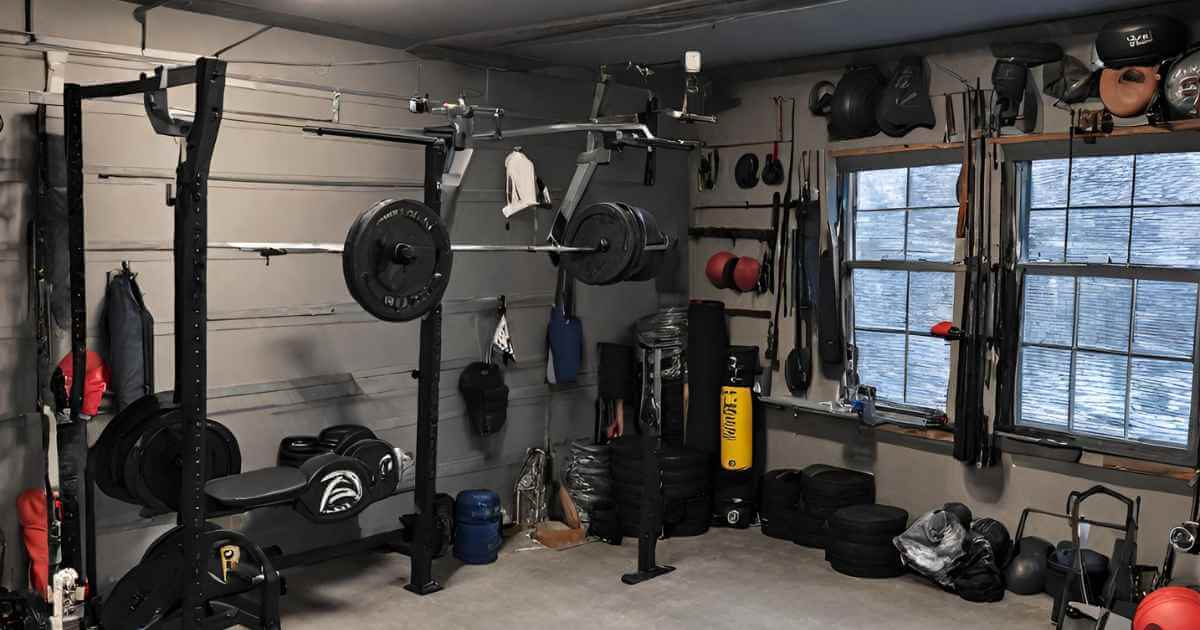 how to keep your garage gym warm in winter