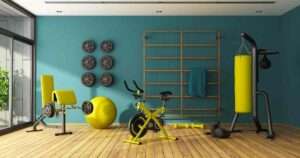 can you store gym equipment outside